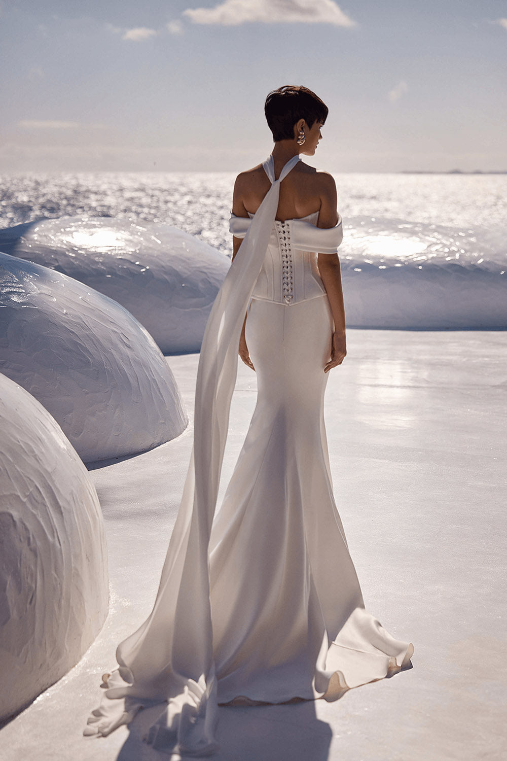 Milla Nova, Floriane, Sleek Mermaid Gown | Esposa