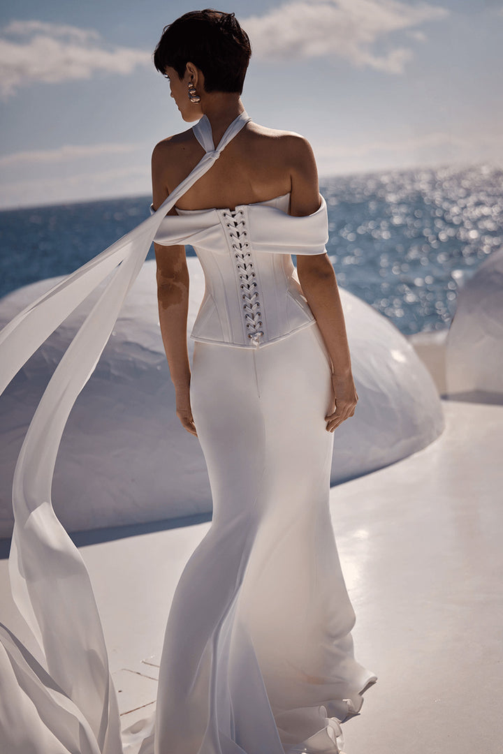 Milla Nova, Floriane, Sleek Mermaid Gown | Esposa