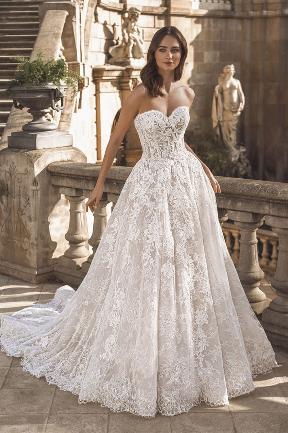 Enzoani Prive, Flower, Romantic A-Line Gown | Esposa