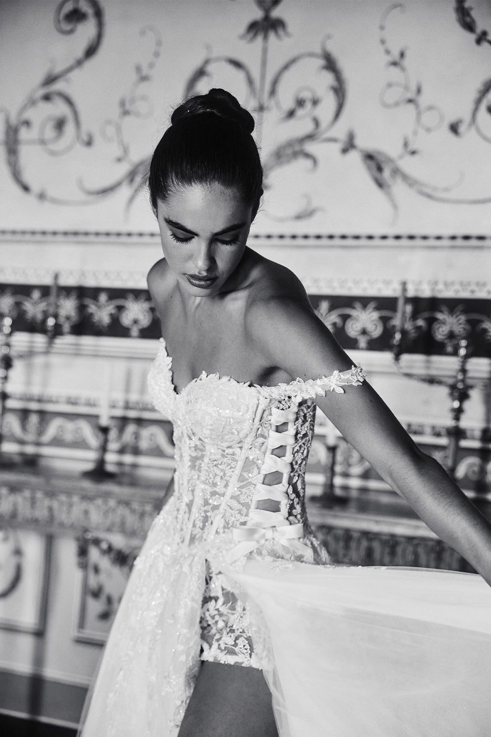 Alessandro Angelozzi, Fontana, Dramatic A-Line Gown | Esposa