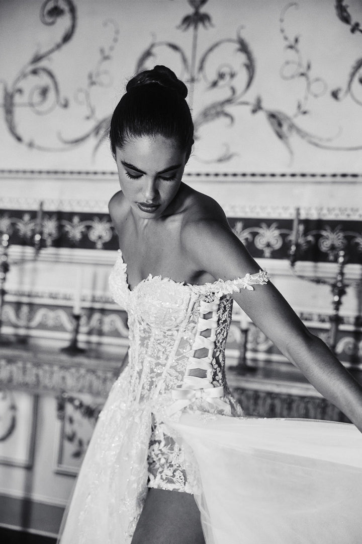 Alessandro Angelozzi, Fontana, Dramatic A-Line Gown | Esposa