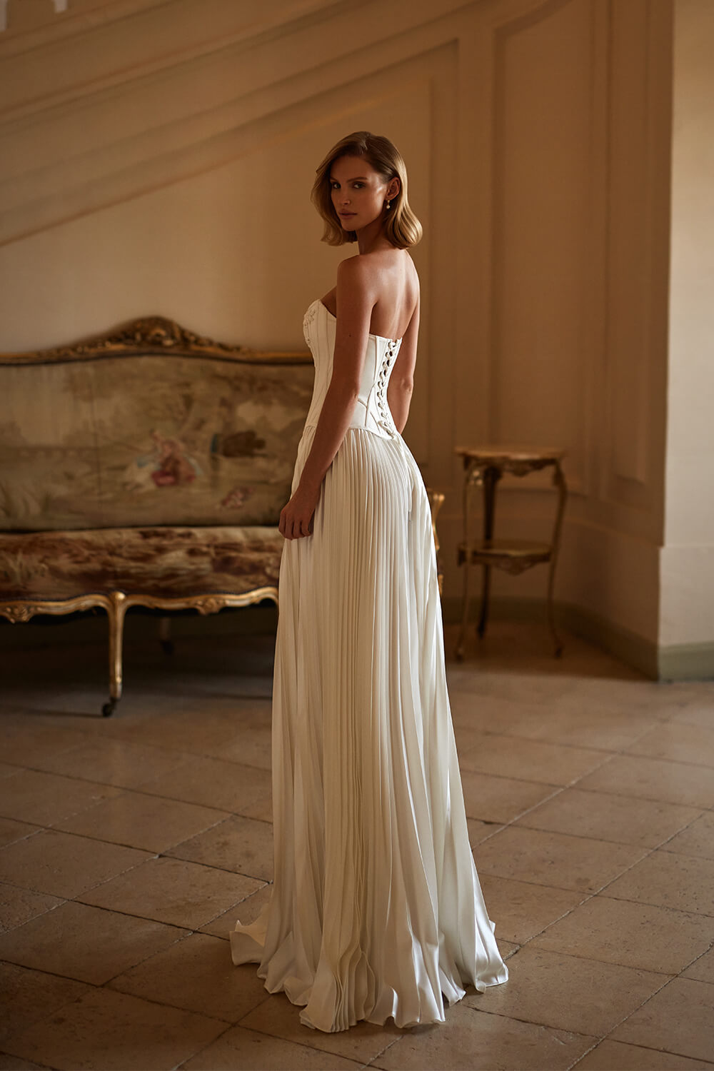 Milla Nova, Plisse Corset Dress | Esposa