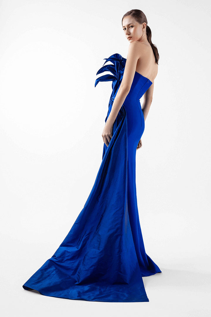 Gaby Charbachy, Sculptural Straight Gown | Esposa
