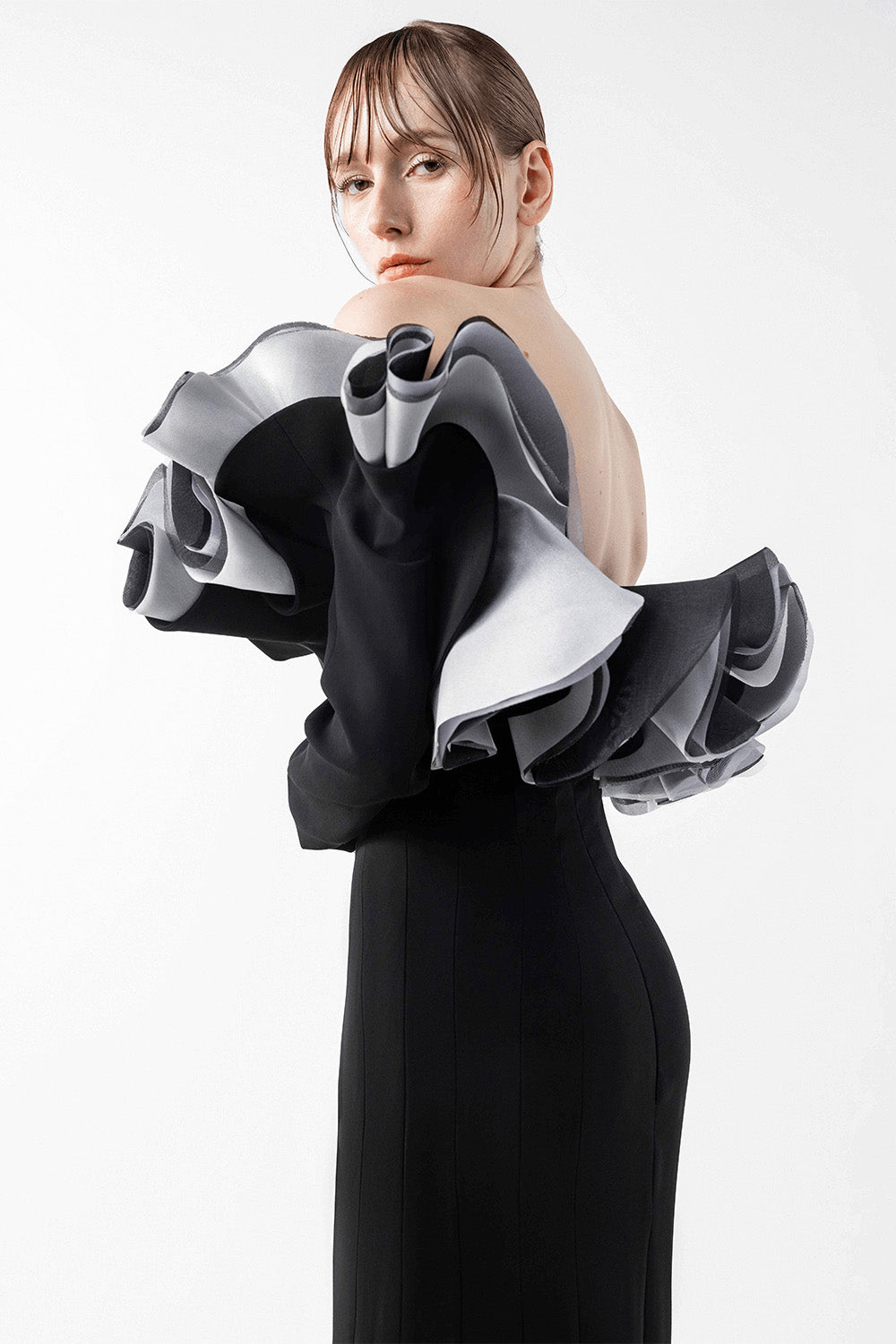 Gaby Charbachy, Dramatic Mermaid Gown | Esposa