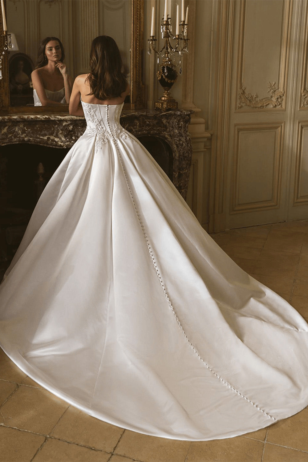 Elysee, Geneva, Structured Ball Gown | Esposa