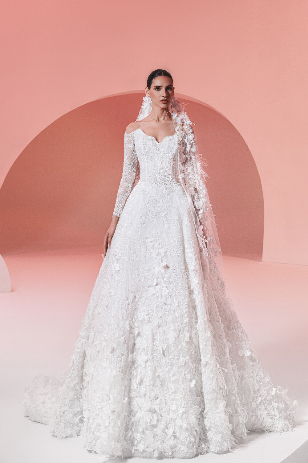 Plume by Kristie, Enchanting A-line Gown | Esposa