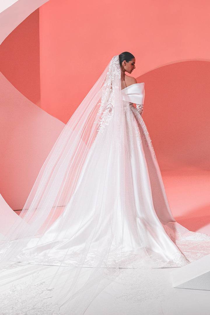 Plume by Kristie, Sleek Mermaid Gown | Esposa
