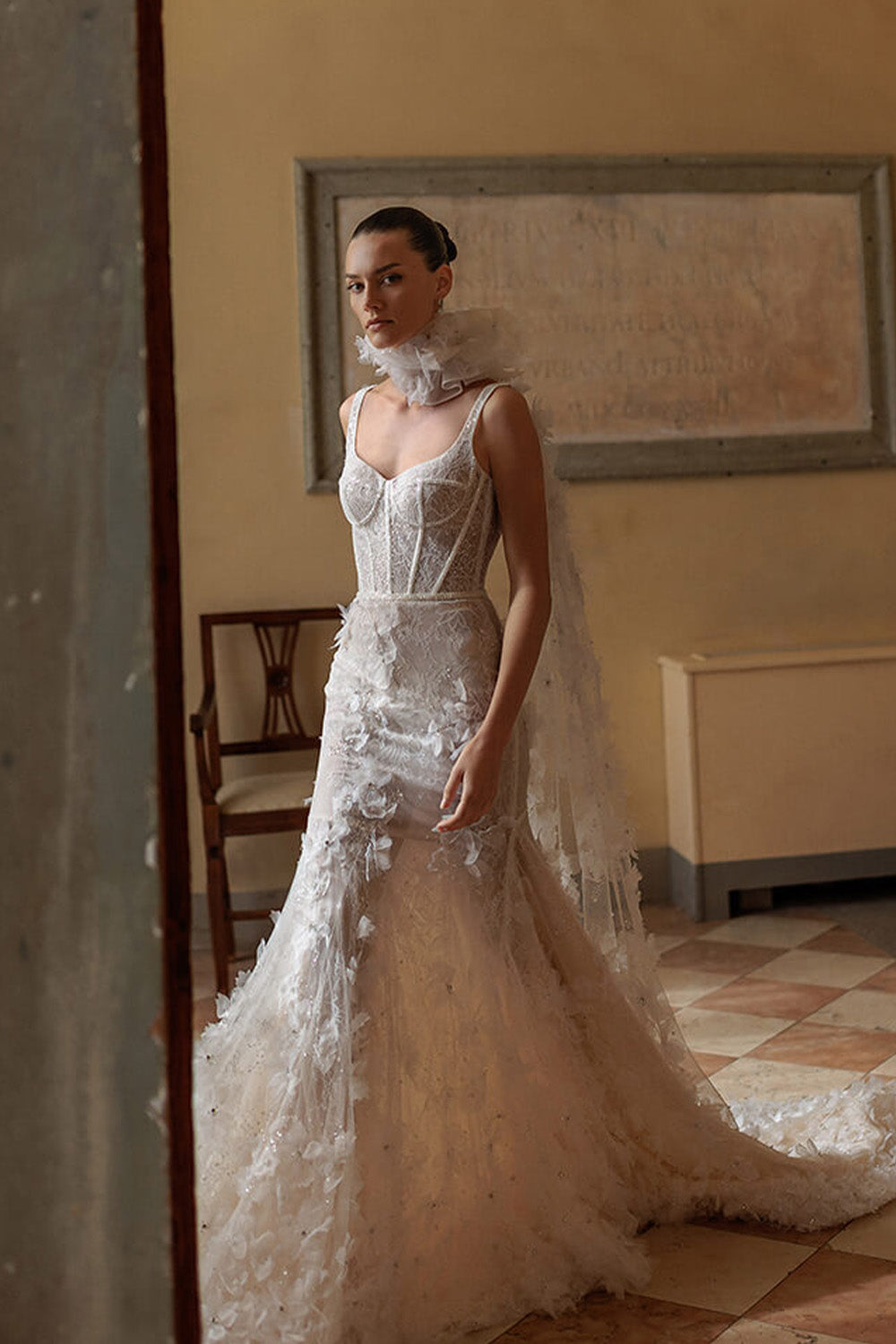 Wona Concept, Floral Mermaid Dress | Esposa