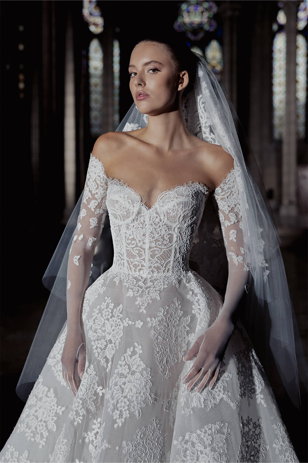 Zuhair Murad, Luxurious Lace Gown | Esposa