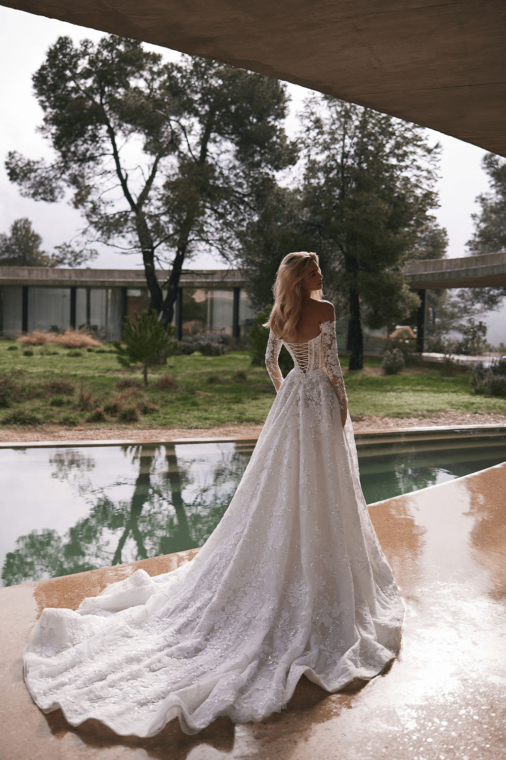 Eva Lendel, Hugo, Ethereal A-Line Gown | Esposa