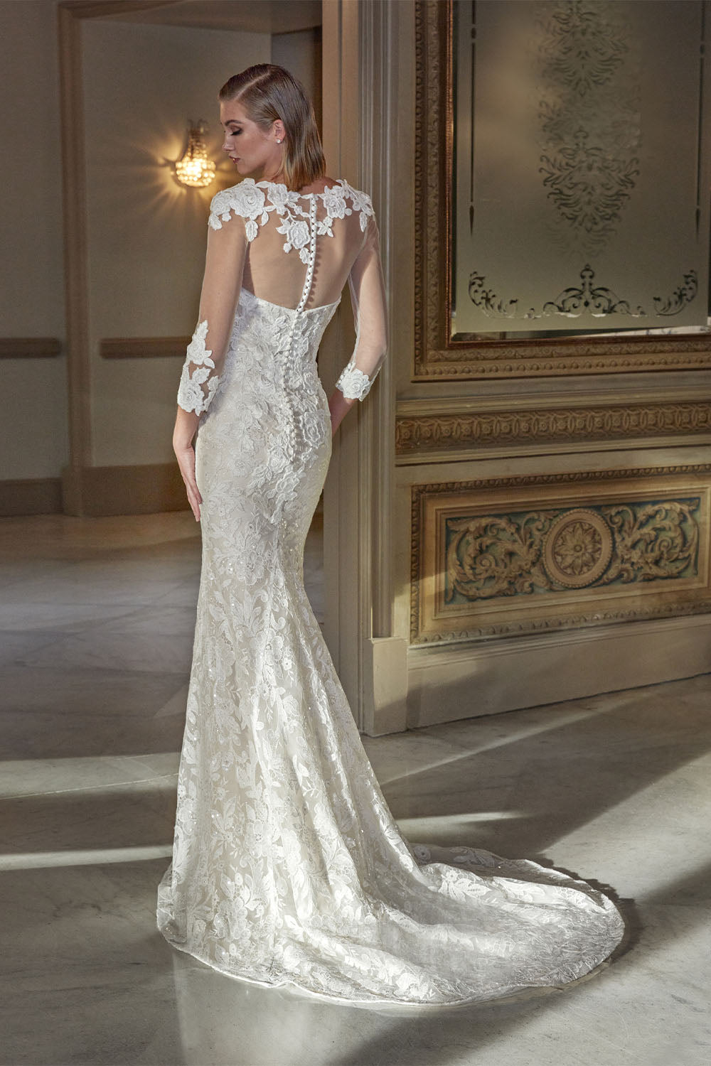 Pronovias Privee, Hyam Ethereal Mermaid Gown | Esposa
