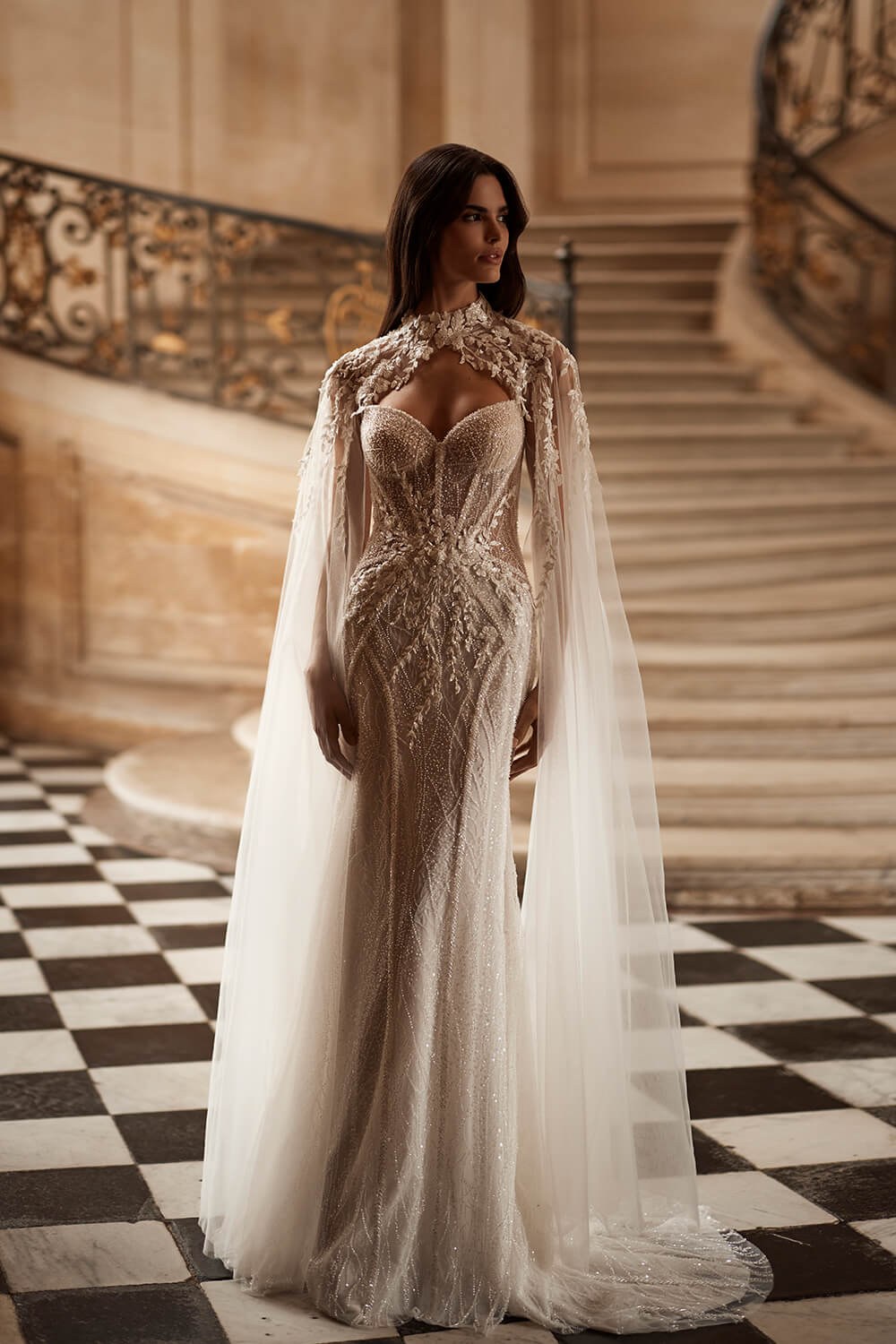 Milla Nova, Mermaid Beaded Dress | Esposa