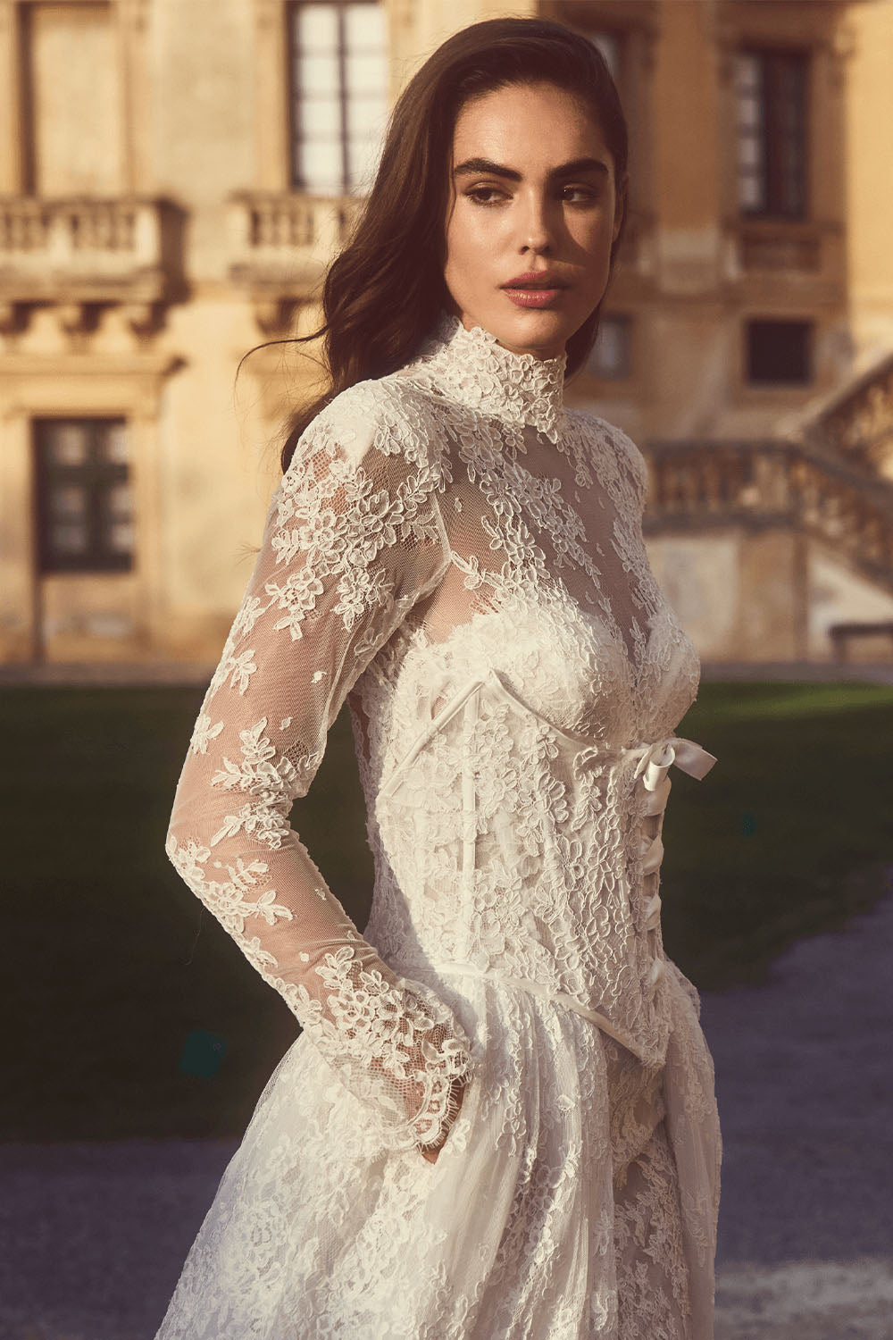 Alessandro Angelozzi, Ligabue, Regal A-Line Gown | Esposa