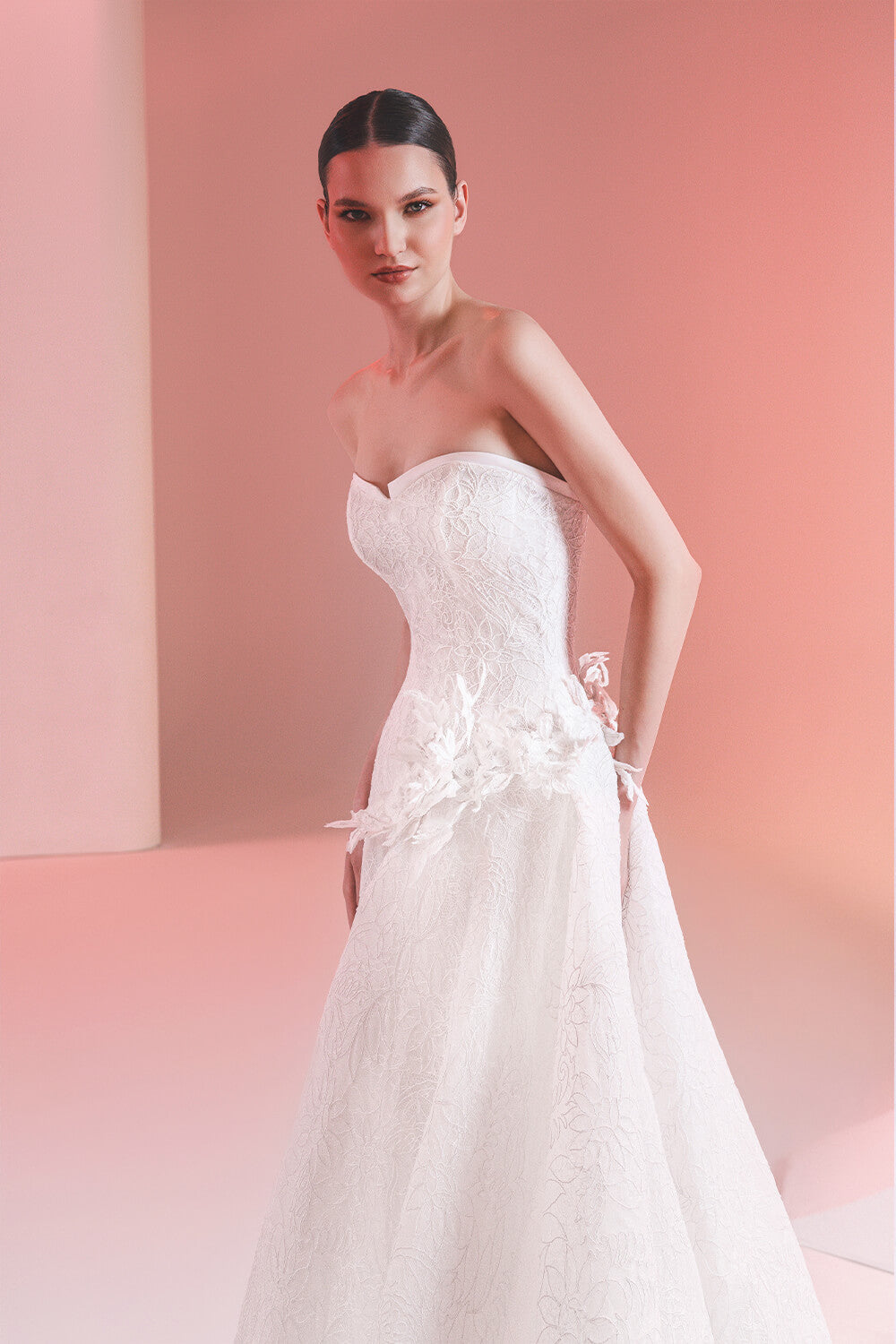 Plume by Kristie, Sculptural Ball Gown | Esposa