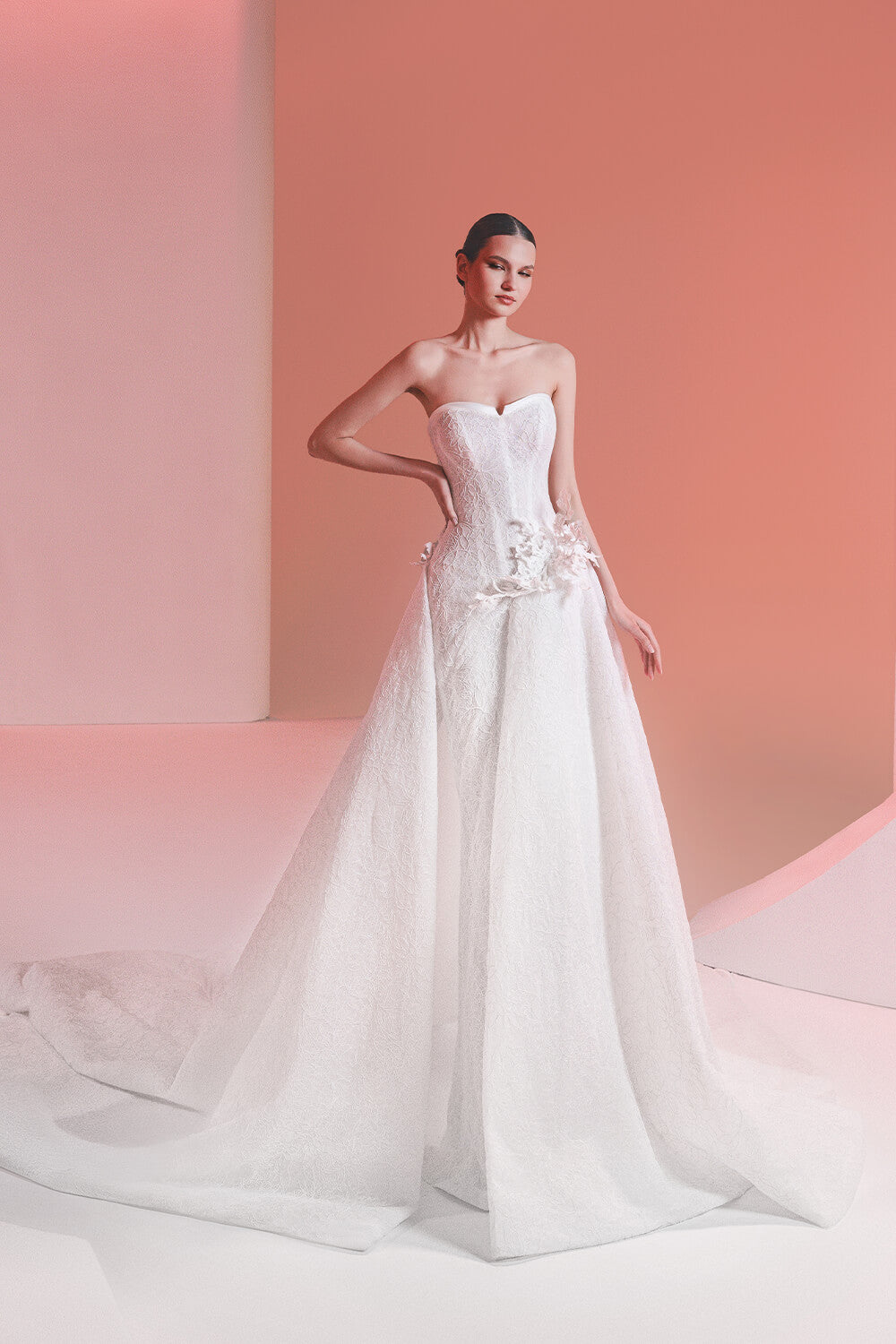 Plume by Kristie, Sculptural Ball Gown | Esposa