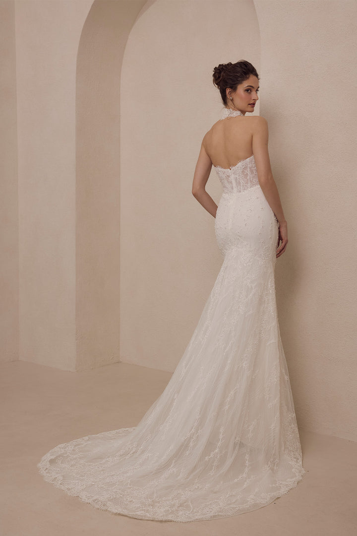 Calla Blanche, Sophisticated Straight Gown | Esposa