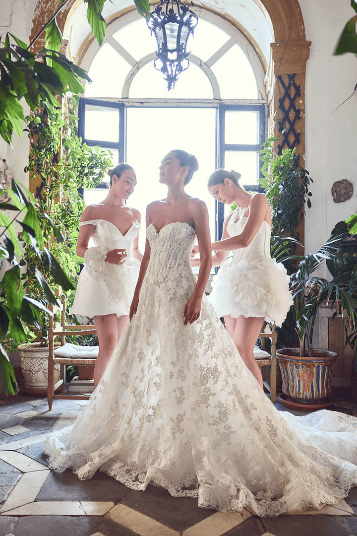 Alessandro Angelozzi, Picasso, Refined A-Line Gown | Esposa