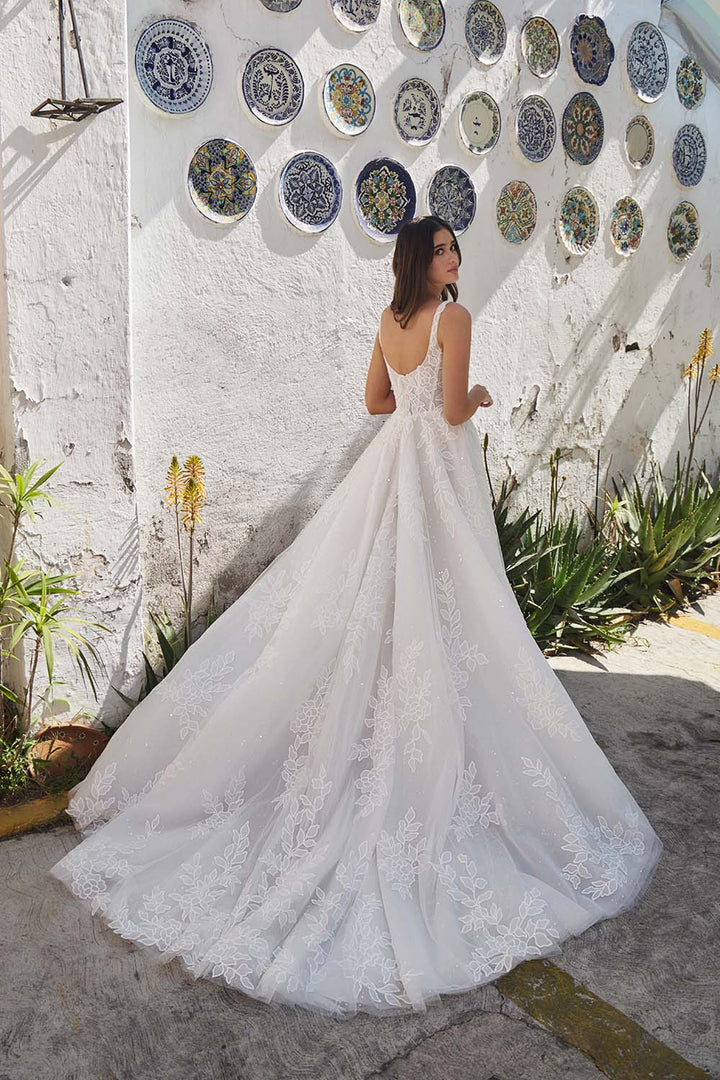 Calla Blanche, Sparkly A-Line Gown | Esposa
