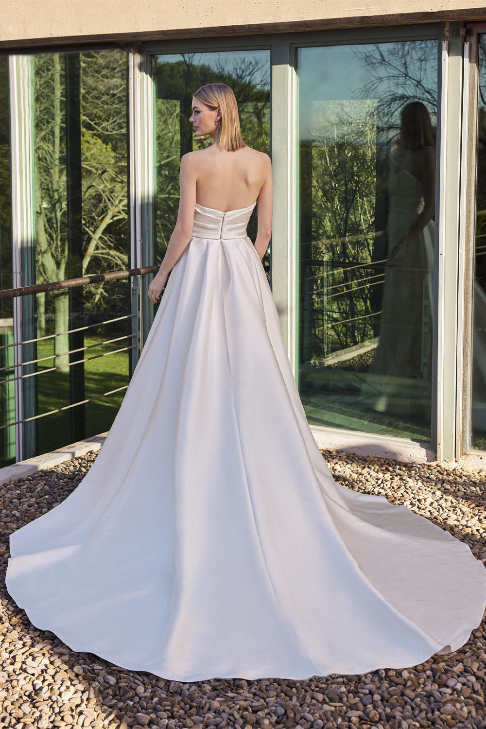 Pronovias, Privet Refined Straight Gown | Esposa