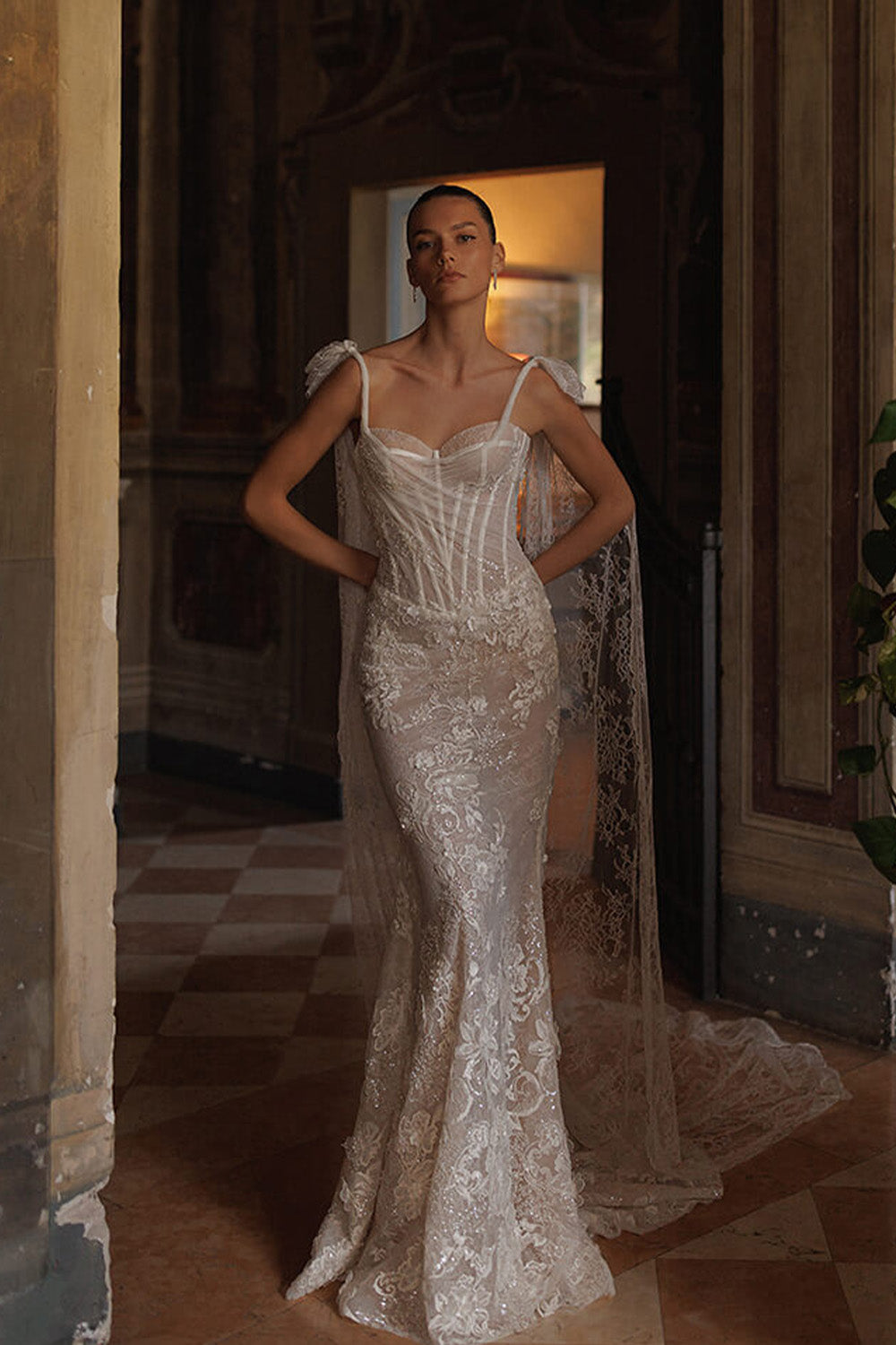 Wona Concept, Lace Mermaid Dress | Esposa