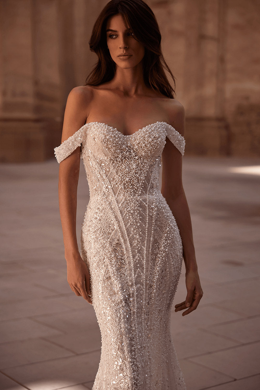 Milla Nova, Sabina, Glittering Gown | Esposa