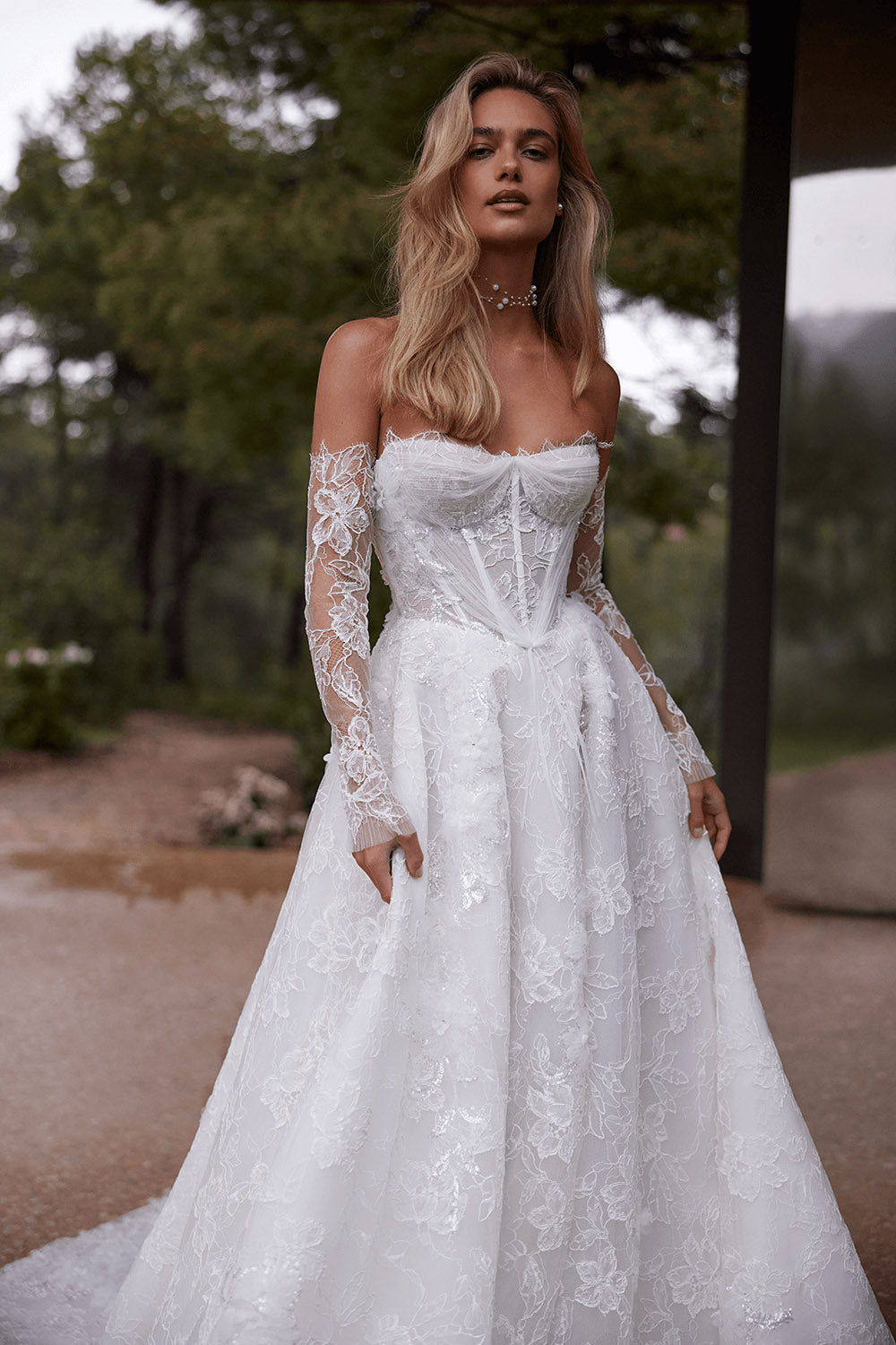 Eva Lendel, Siren, Effortless A-Line Gown | Esposa