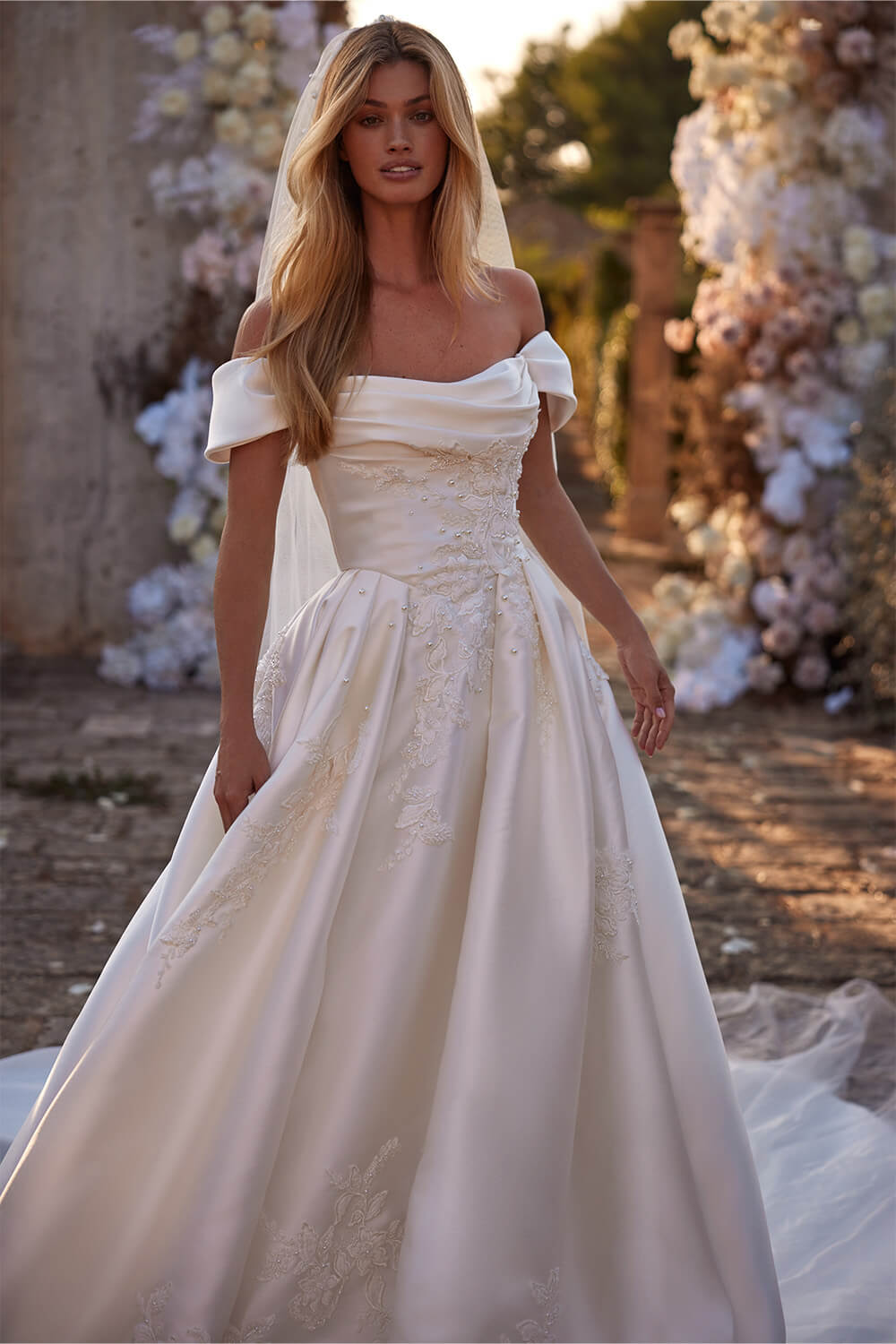 Milla Nova, Off Shoulder Bridal Gown | Esposa