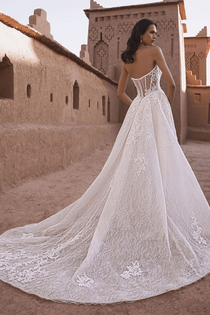 Enzoani Blue, Tabitha, Sophisticated A-Line Gown | Esposa