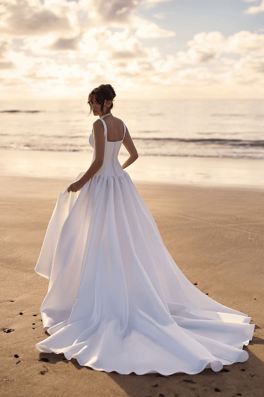 Milla Nova, Tousaint, Polished A-Line Gown | Esposa