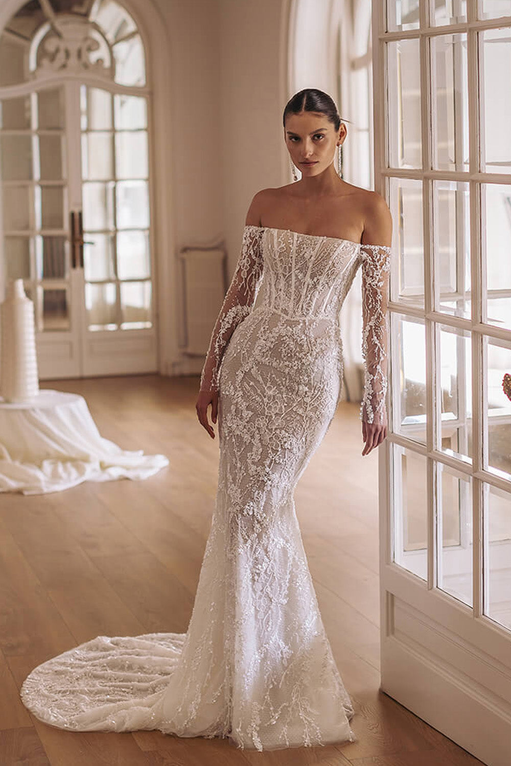 Wona Concept, Off Shoulder Mermaid Dress | Esposa