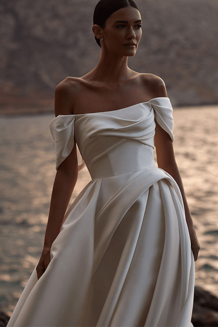 Milla Nova, Valora, Graceful A-Line Gown | Esposa