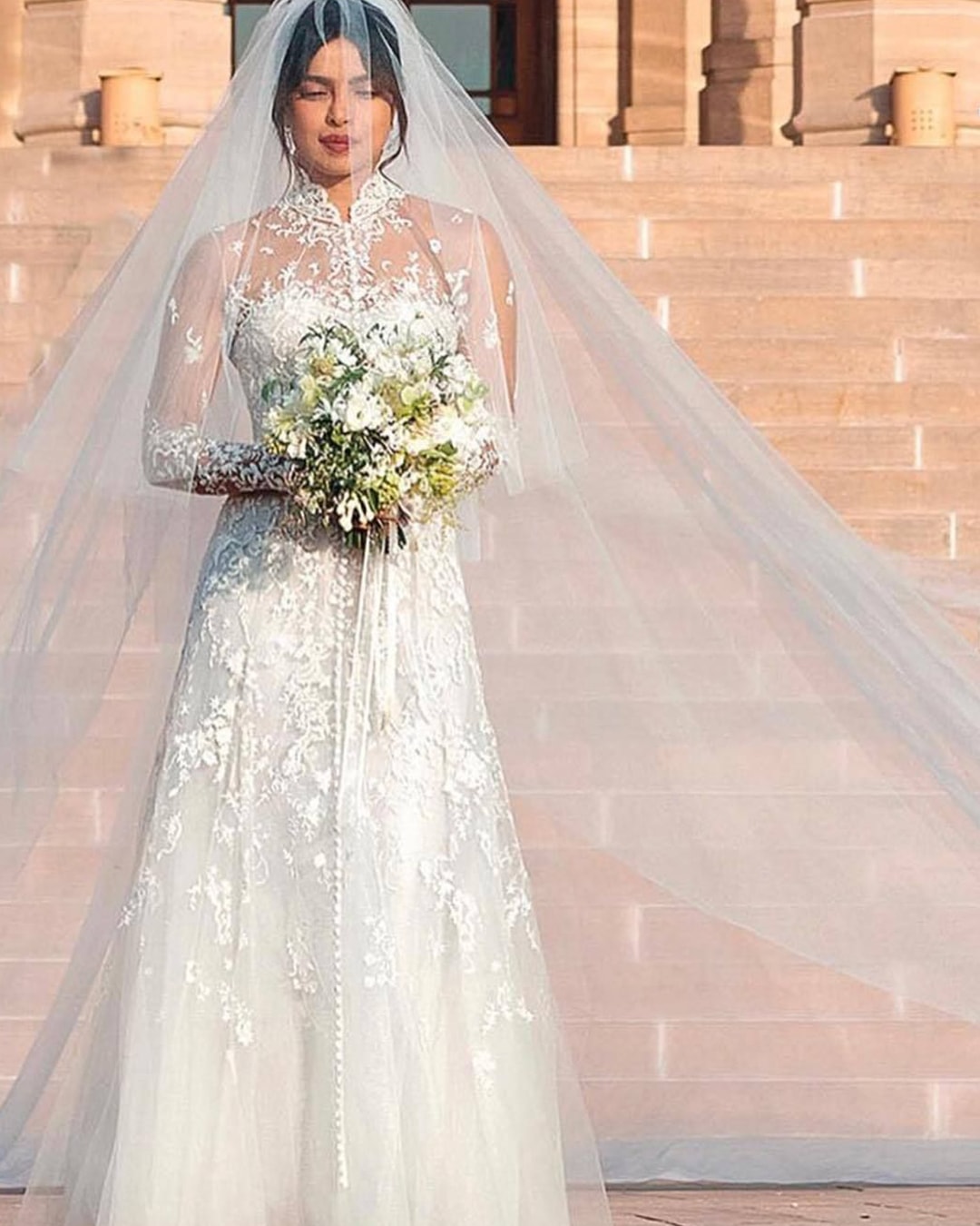 Top celebrity wedding dresses priyanka chopra