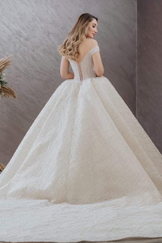 ٥٩١٣ | فستان زفاف راقي