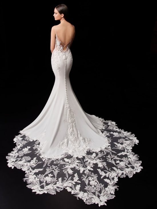 pearl bridal gown