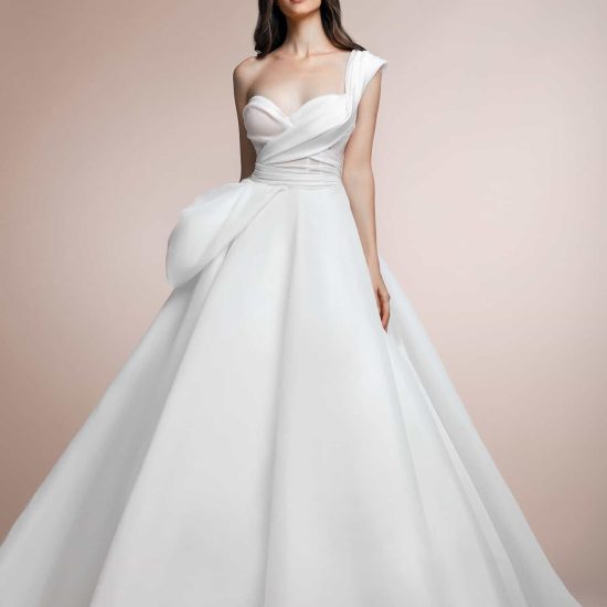 simple wedding gown model 6