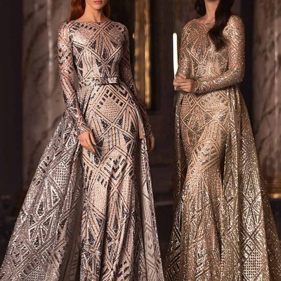 Evening Gown Glittery