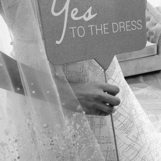 yes to the bridal dress