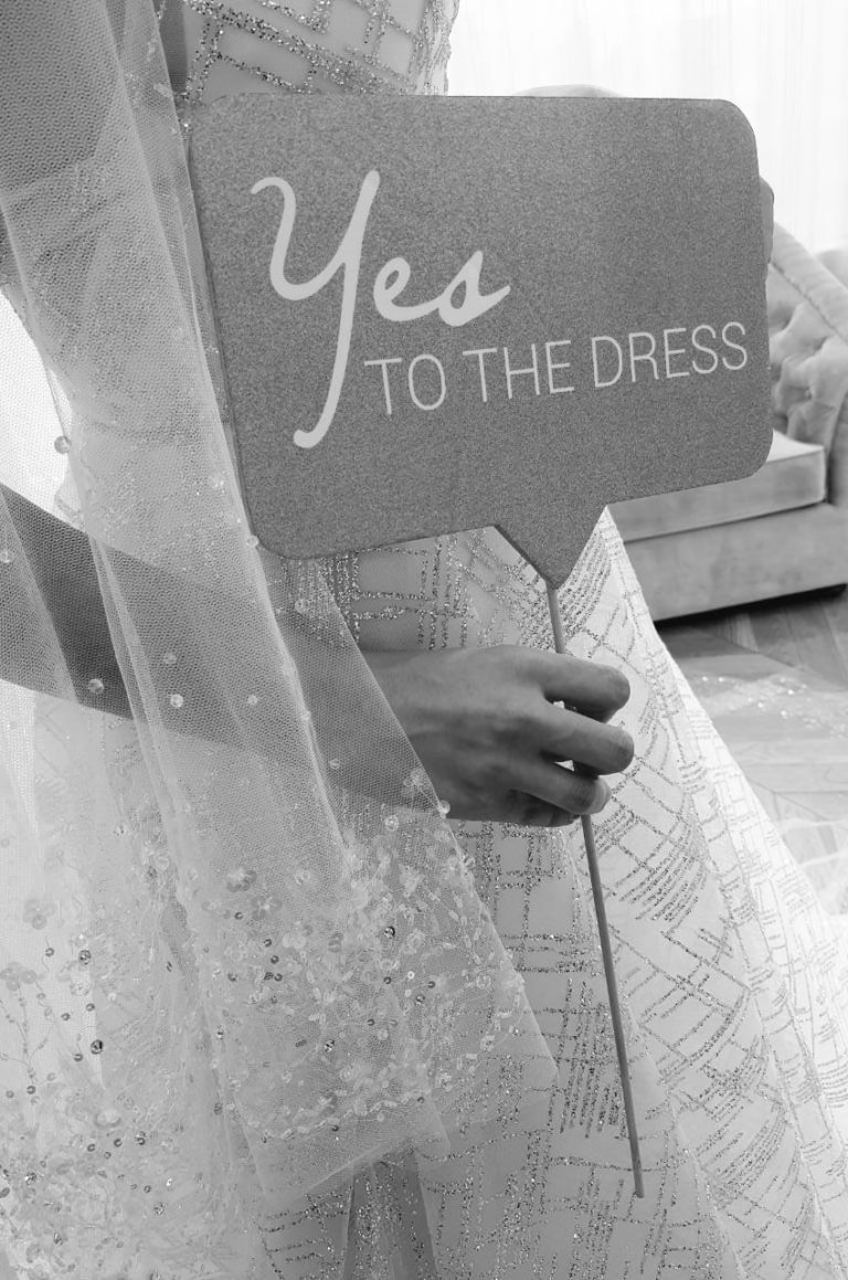 yes to the bridal dress