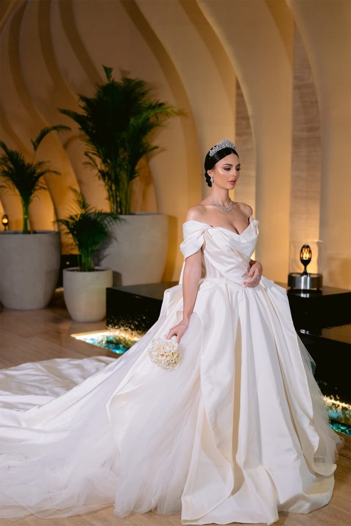 wedding dress for emirati weddings