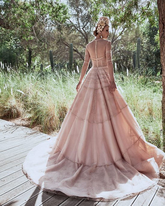 holly pink gown
