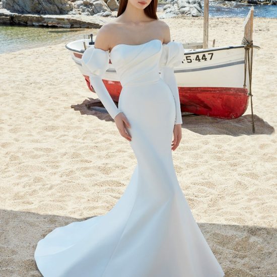 Alyrson Enzoani White Mermaid Dress 1