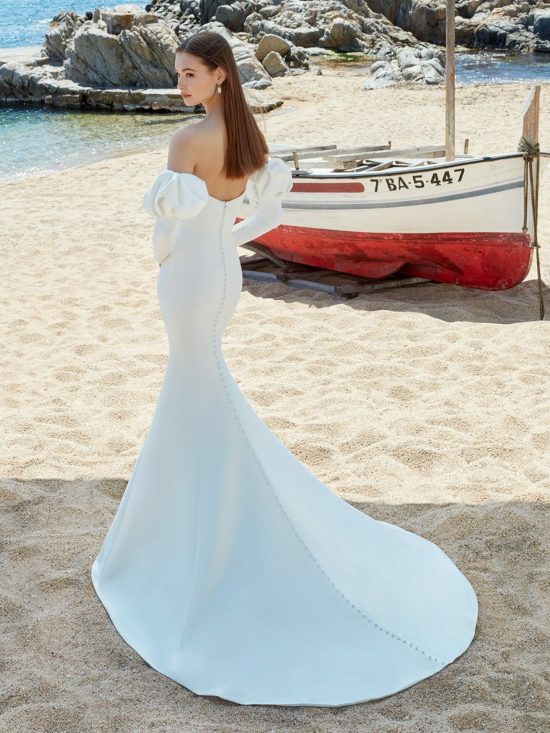 alyrson enzoani white mermaid dress 2