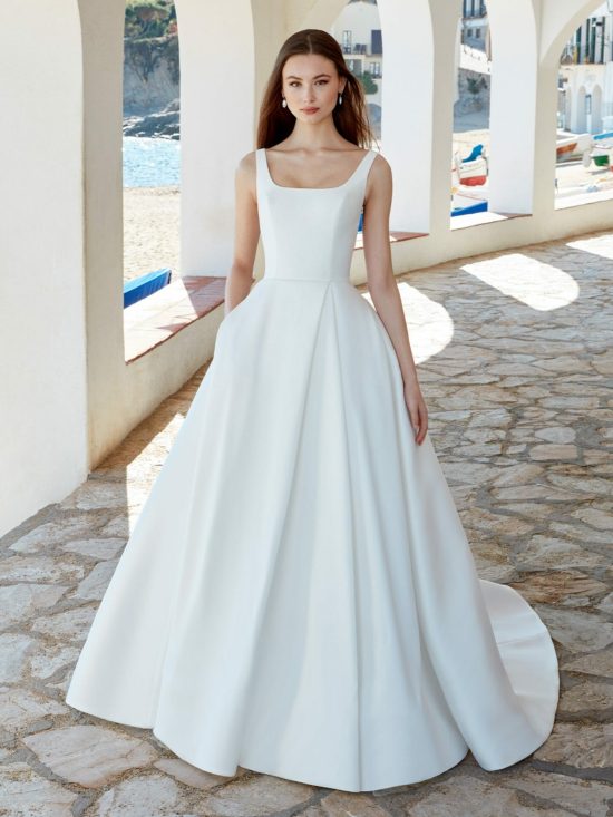 arlette silk wedding gown