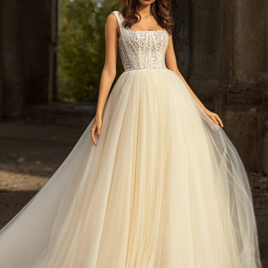 dixie tulle wedding gown 1