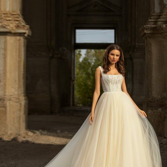 dixie tulle wedding gown 2