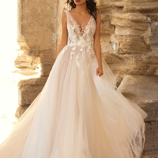A line Wedding Gown May 2