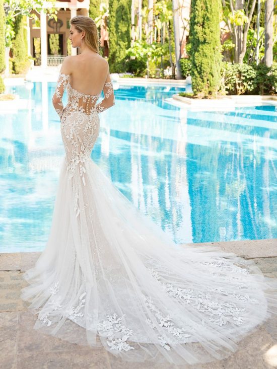 poolside wedding dress 1
