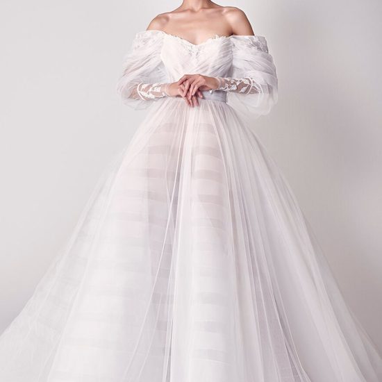 Mikaella Tulle wedding gown