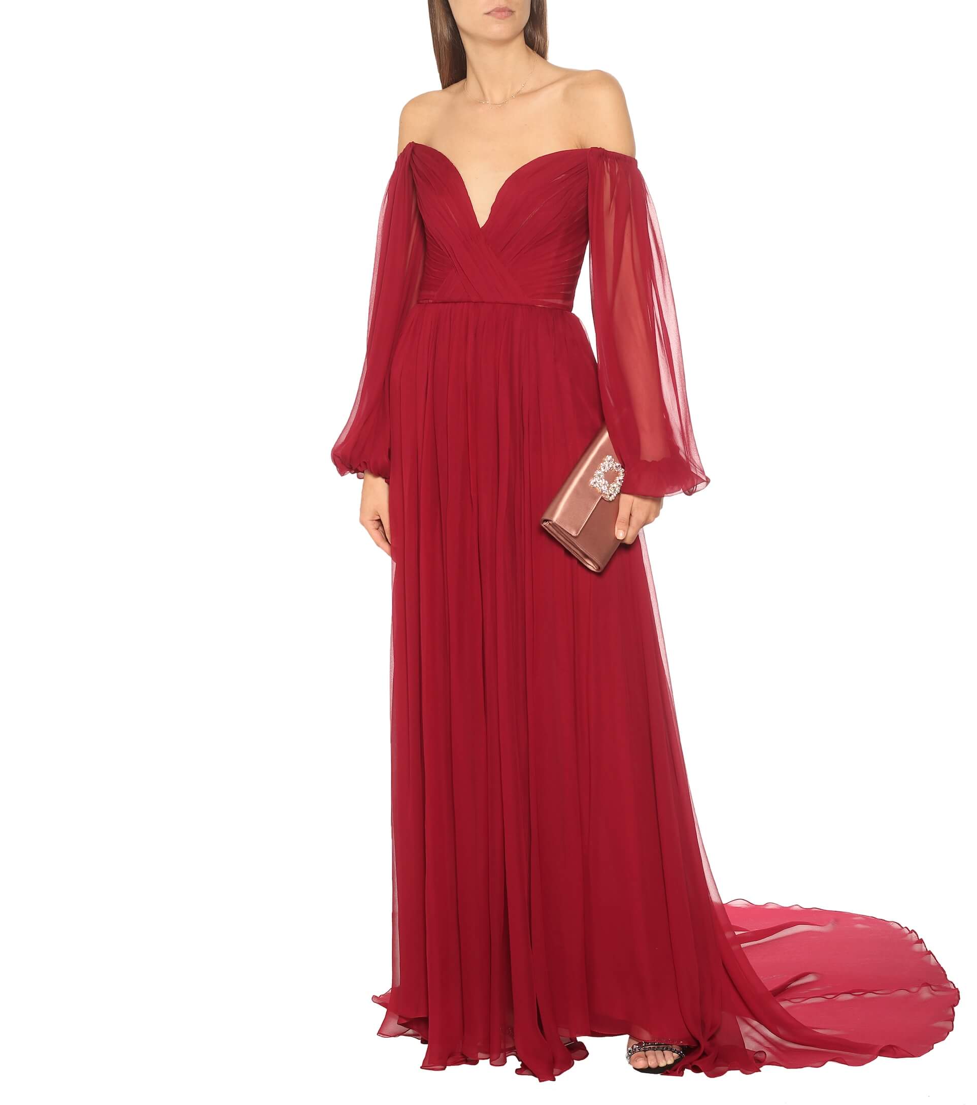 Monique lhuillier red gown you can’t resist!