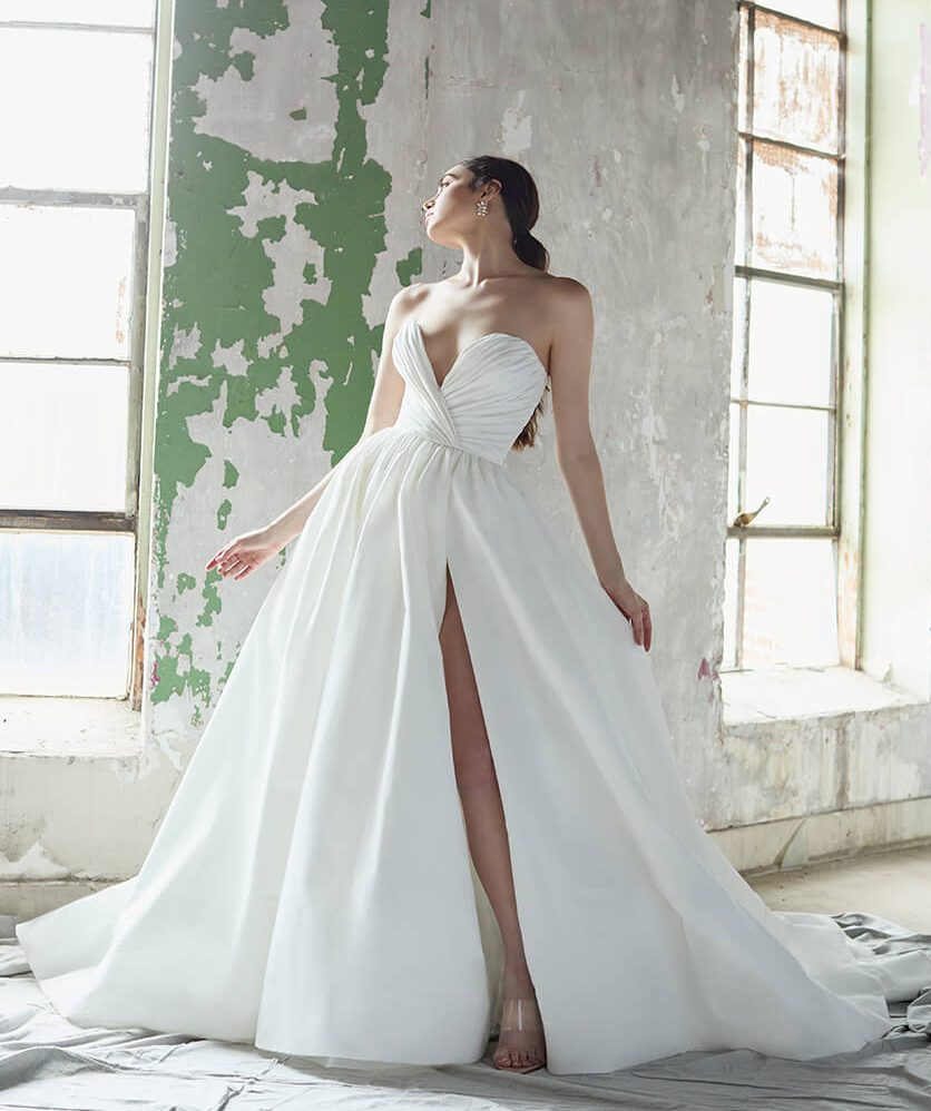 bacall lazaro bridal gown
